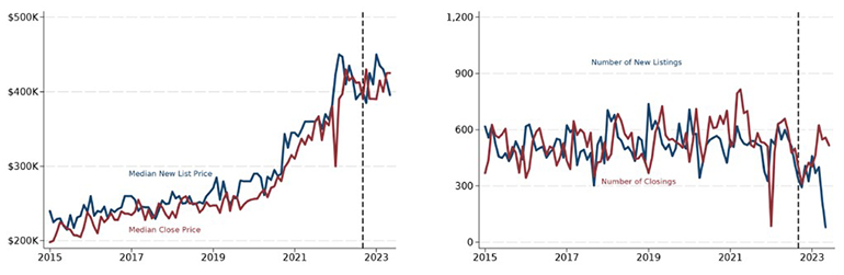 Figure 2: Real estate market activity in Lee County, Florida