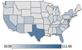 Freddie Mac’s Acquisitions of Multifamily Mortgages in 2022 by State