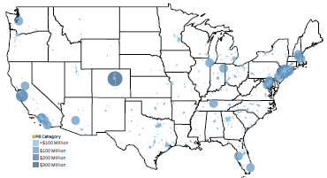 Freddie Mac’s Acquisitions of Multifamily Mortgages in 2022 by Census Tract