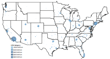 Freddie Mac’s Acquisitions of Multifamily Mortgages in 2023 by Census Tract