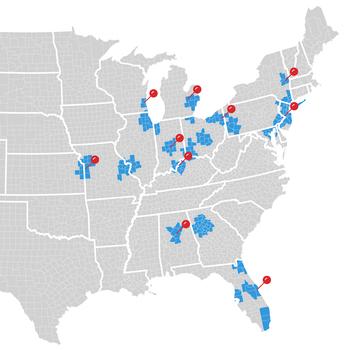 NSI Static Map